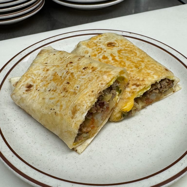 Delicious Breakfast Burrito