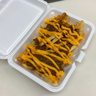 Chili Fries with Cheese