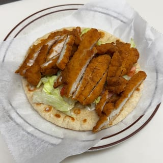 Fried Chicken Pita
