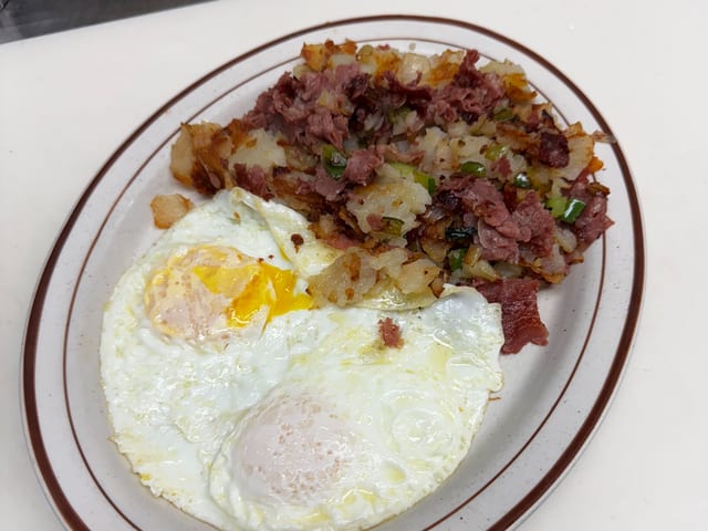 Corned Beef Hash Breakfast