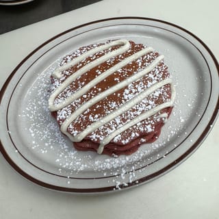 Red Velvet Pancakes